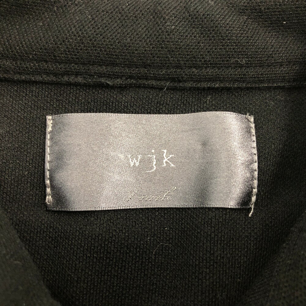 【中古】 ダブルジェイケイ wjk ブラック 中国製 ポロシャツ ポリエステル 02w01325 【牛久店】