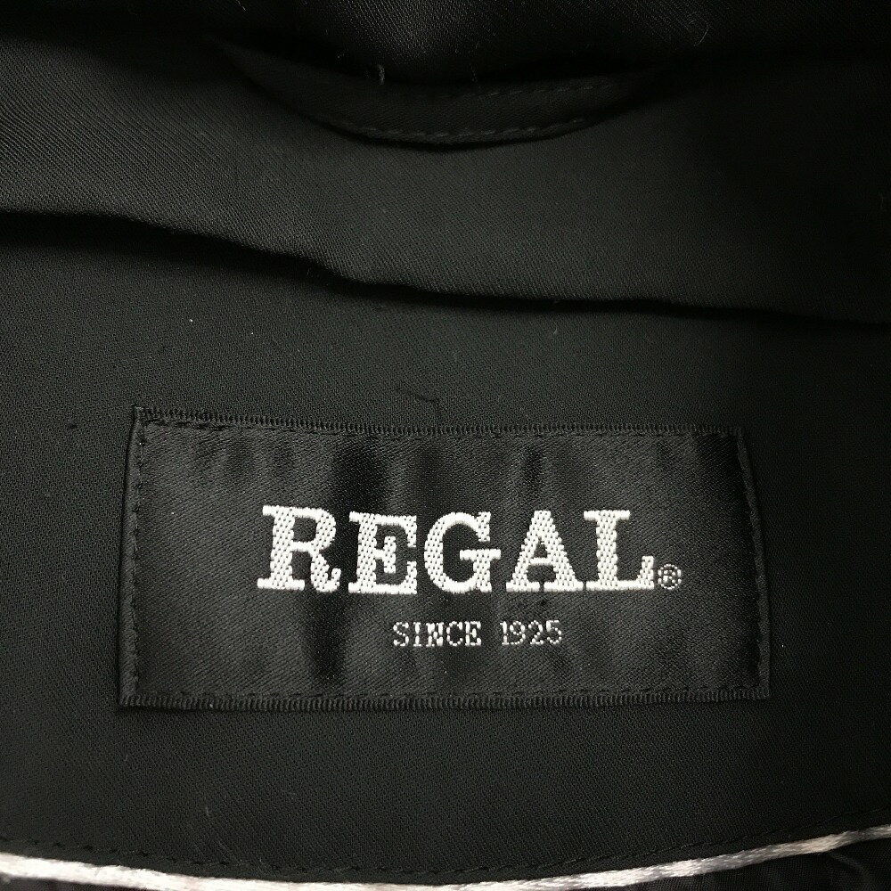 【中古】 リーガル REGAL ビジネスコート ブラック サイズL 中国製 メンズ アウター ポリエステル 7252R154 02w02024 【牛久店】