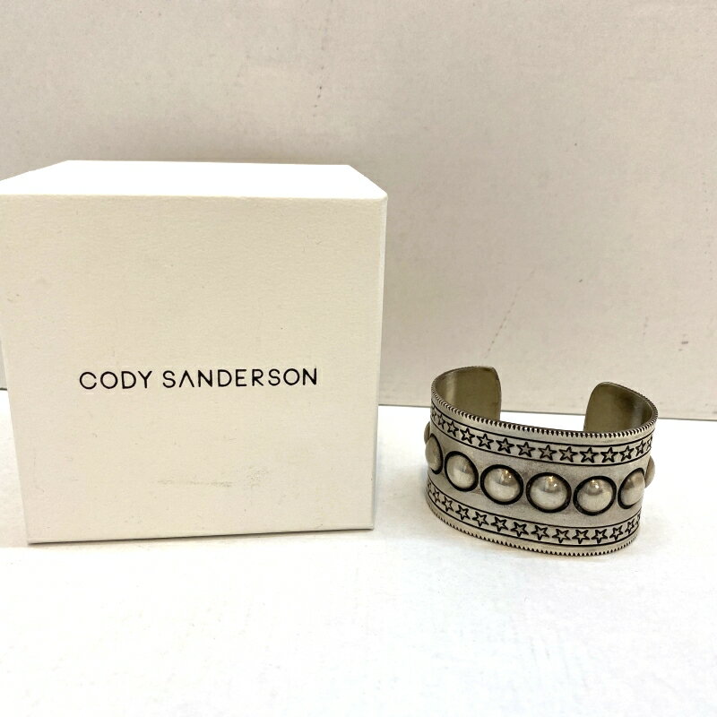 【中古】コディサンダーソン Cody Sanderson 9 Moons with Sterling バングル メンズ コインエッジ シルバー ムーン スター 03w02675【入間店】のサムネイル