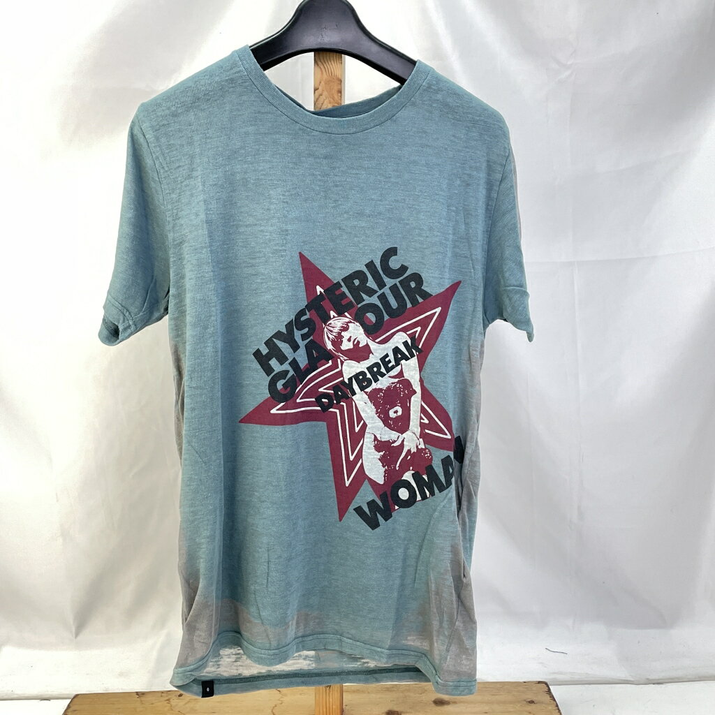 90s ヒステリック グラマー ♡総柄 パイル地 Tシャツ FREEサイズ 90s ヒステリック グラマー ♡総柄 パイル地 Tシャツ FREEサイズ