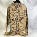 【中古】 CAPTAINS HELM キャプテンズヘルム MIL OUTDOOR SHIRT JACKET / SAND CAMO ミル アウトドア シャツジャ...