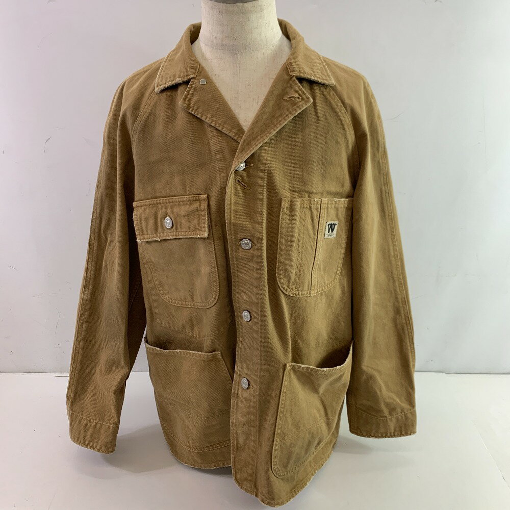 【中古】04w0964▽※JOHN BULL ジョンブル WY241L02 ジャケット ベージュ Lサイズ コットン 【八王子店】