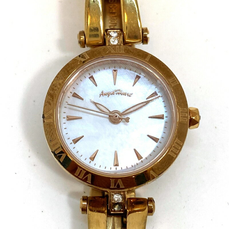 【中古】 Angels Heart クオーツ腕時計 イノセントタイム IT24PG ゴールド レディース 腕時計03w04903【入間店】
