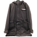 07w2286★ adidas アディダス 80’s ヴィンテージ 中綿ストライプス ロングコート ブラウン メンズ ブラウン 0120-81-0654 AGC003【中古品】