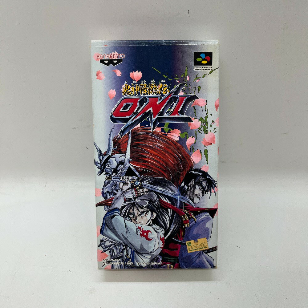 【中古】 鬼神降臨伝 ONI レトロソフト ゲームソフト スーパーファミコン 06w3840 【三郷店】