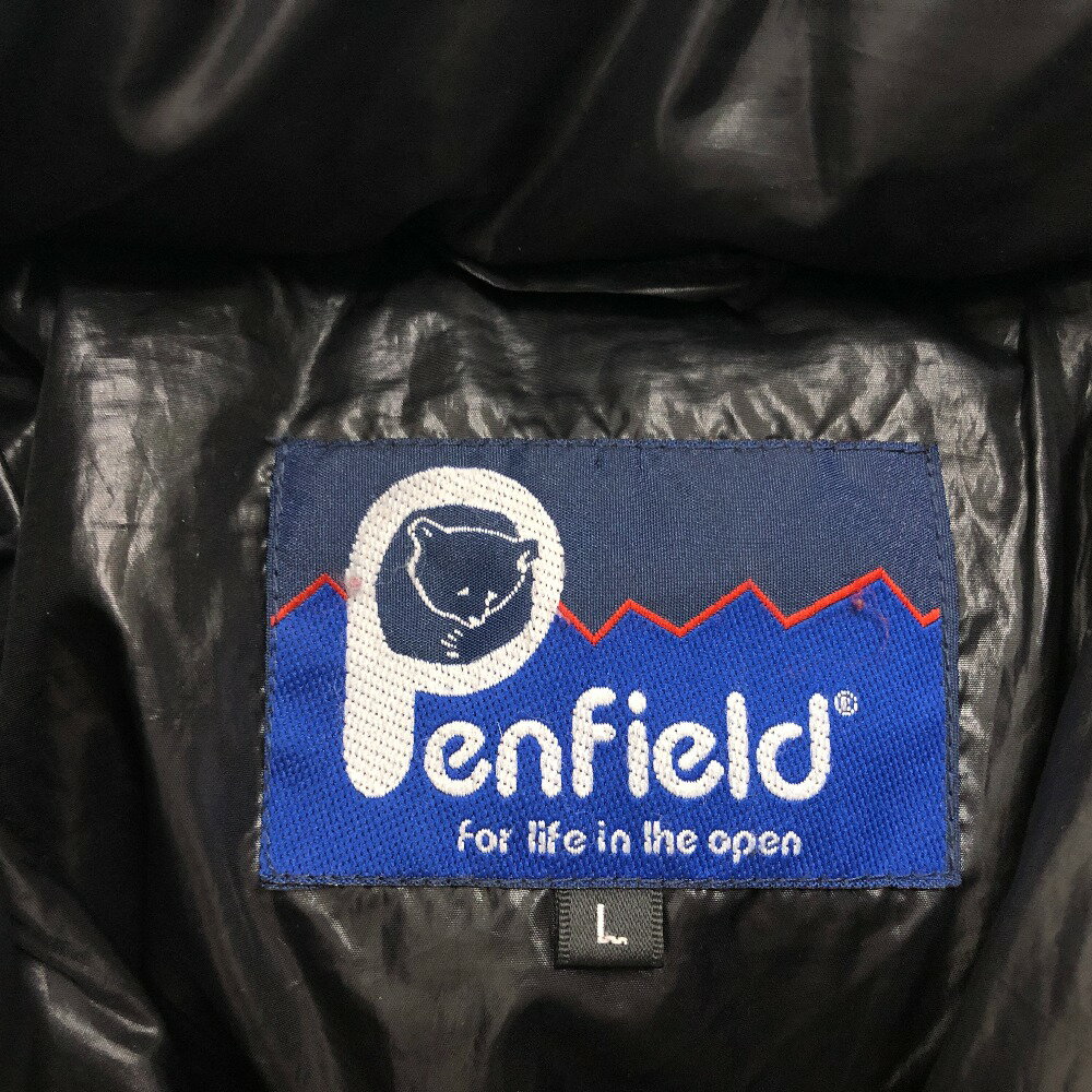 【中古】 PENFIELD/ペンフィールド ブラック サイズL 中国製 メンズ ダウンジャケット ポリエステル 10216654 02w06242 【牛久店】