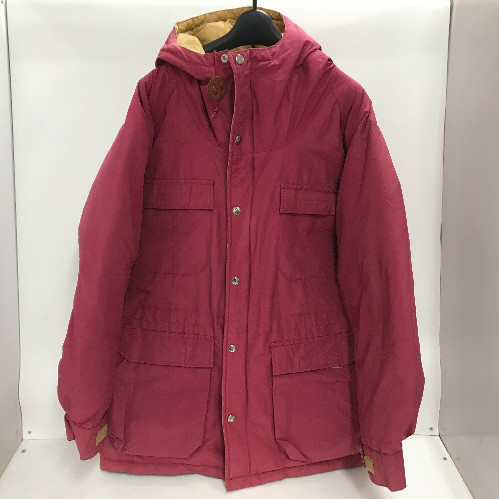 【中古】 BLUE RIDGE MOUNTAINS レッド 台湾製 メンズ ダウンジャケット コットン ...