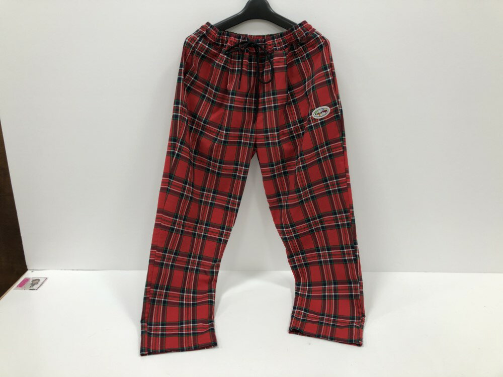 【中古】 PaRagraph パワグラフ チェックパンツ 赤 チノパンツ 07w9385 【大和店】