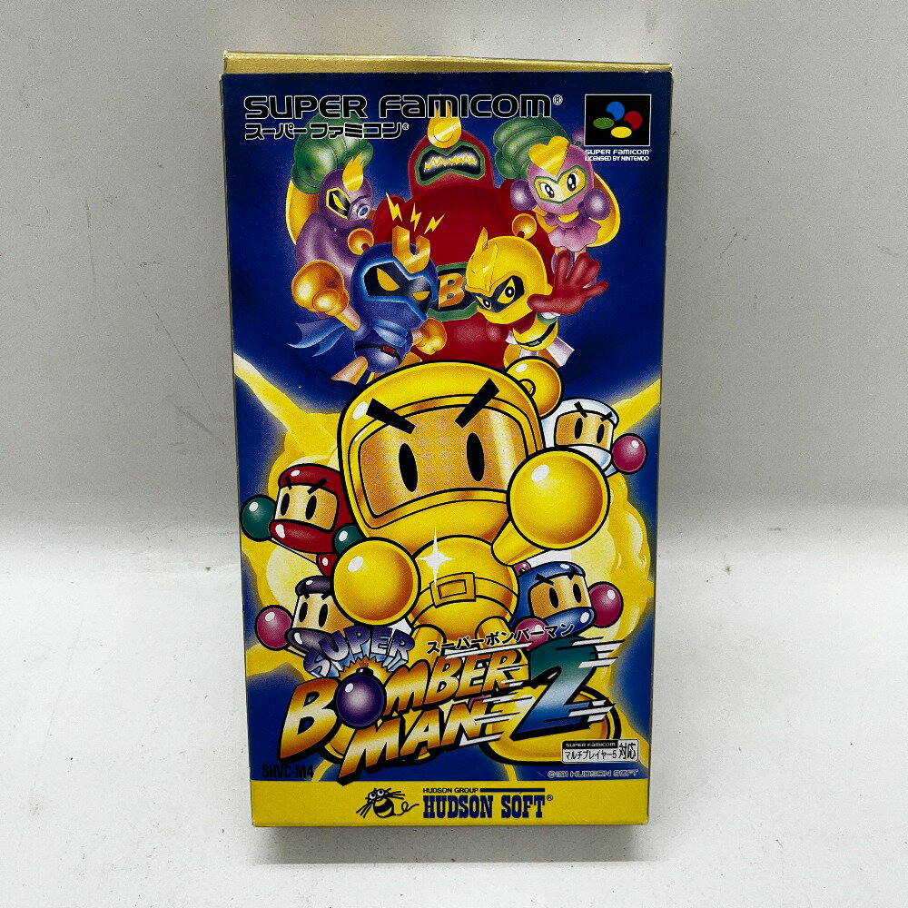【中古】 SUPER BOMBER MAN2 スーパーボンバーマン2 ゲームソフト スーパーファミコン 06w4857 【三郷店】