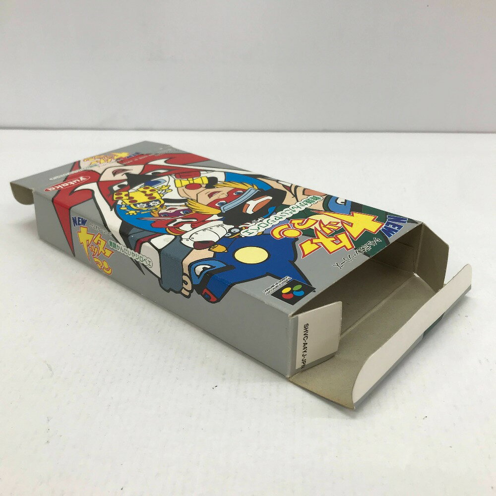【SFC】スーパーファミコン ソフト「NEWヤッターマン 難題かんだいヤジロベエ」説明書なし ＊起動のみ確認済＊ 中古品 ゲームソフト 05w06478T 【館林店】