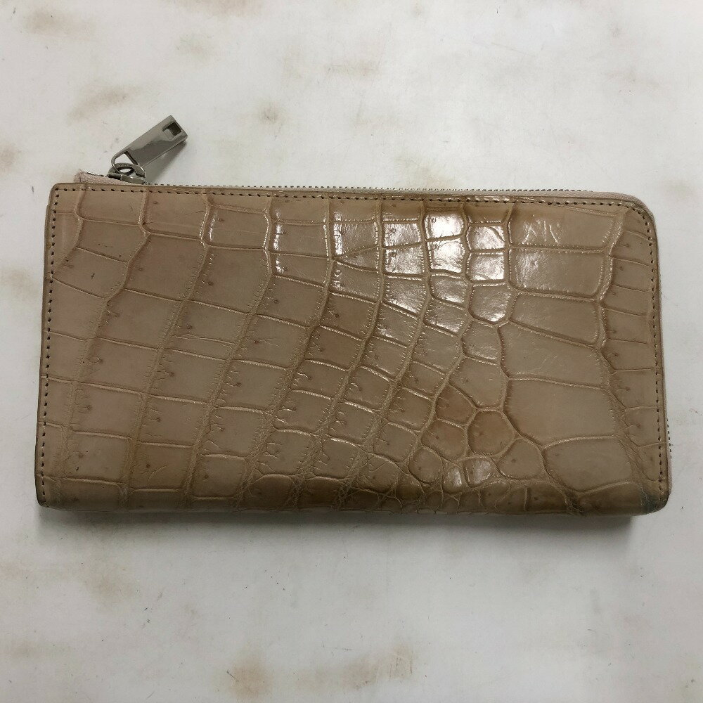 超美品】Pelley Lusso クロコダイル シャイニング 長財布 - 小物 超美品】Pelley Lusso クロコダイル シャイニング 長財布 - 小物