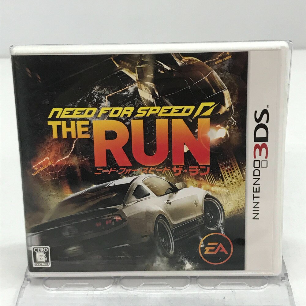 【3DS】ニンテンドー3DS ソフト 「ニード・フォー・スピード ザ・ラン」ケース/説明書あり *起動のみ確認済* ◎中古品◎ Nintendo 3DS 05w07403T 【館林店】