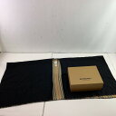 04w2412▽※【中古】BURBERRY バーバリー ポンチョ ST ICON STRIPE SOLID CP 8018496 レディース リバーシブル アイ...