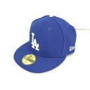 【中古】 【NEW ERA】ロサンゼルス ドジャース MLB WORLD SERIES CHAMPIONS CAP 7 1/2(59.6cm)ロイヤルブルー 中...