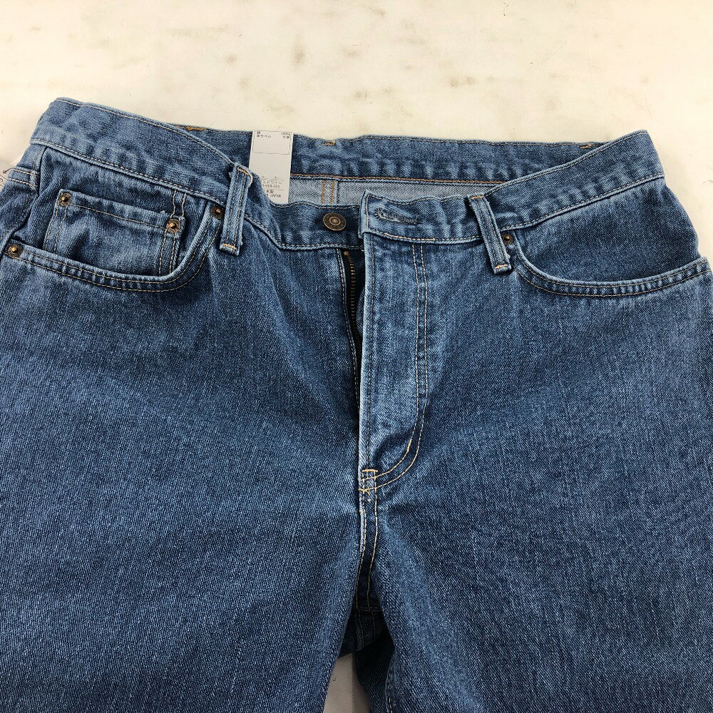 【中古】 エドウィン EDWIN 403 ブルー サイズ36 メンズ ジーパン ジーンズ タグつき デニムパンツ コットン 02w09818 【牛久店】