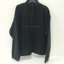 【中古】 REEF リーフ ロゴハーフジップ フリース ブラック Lサイズ トップス 07w17426 【大和店】