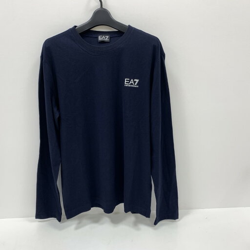 【中古】 ENPORIO ARMANI エンポリオ アルマーニ EA7 ロンT Lサイズ 紺 ネイビー 長袖Tシャツ 07w18230 【大和店】 【中古】 ENPORIO ARMANI エンポリオ アルマーニ EA7 ロンT Lサイズ 紺 ネイビー 長袖Tシャツ 07w18230 【大和店】