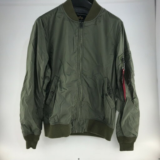 【中古】 アルファ ALPHA ナイロンジャケット カーキ サイズM メンズ ブルゾン フライトジャケット アウター ナイロン TA1223-003 02w09861 【牛久店】 【中古】 アルファ ALPHA ナイロンジャケット カーキ サイズM メンズ ブルゾン フライトジャケット アウター ナイロン TA1223-003 02w09861 【牛久店】