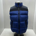 【中古】 コーチ COACH サイズM タイ製 COACH コーチ シグネチャー ダウンベスト ネイビー ダウンベスト 4410 06w7075 【三郷店】