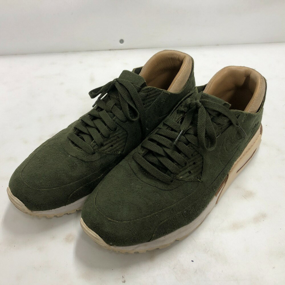 【中古】 ナイキ NIKE Air Max 90 Royal エアマックス90ロイヤル グリーン 26.5cm 中国製 メンズ 箱なし スニーカー 885891-300 02w10992 【牛久店】