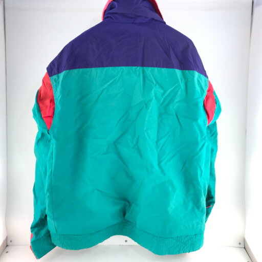 【中古】 コロンビア Columbia ナイロンジャケット グリーン サイズL メンズ 襟裏フードあり アウター 02w10952 【牛久店】