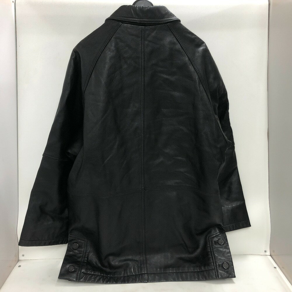 【中古】 FARAGO レザージャケット ブラック サイズM 韓国製 メンズ アウター 羊革 AO-33 02w11600 【牛久店】