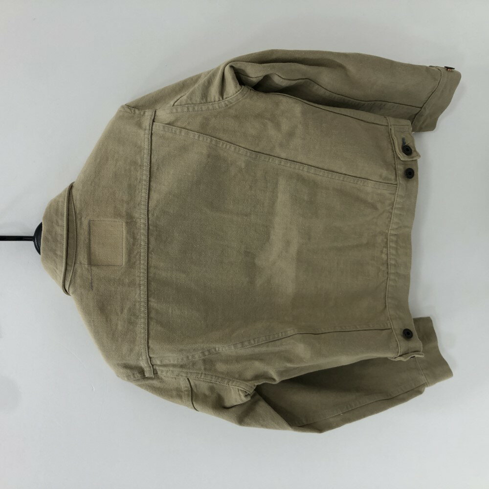 【中古】 SUGAR CANE シュガーケーン デニムジャケット ベージュ ワークジャケット カバーオール デニムジャケット 07w19504 【大和店】