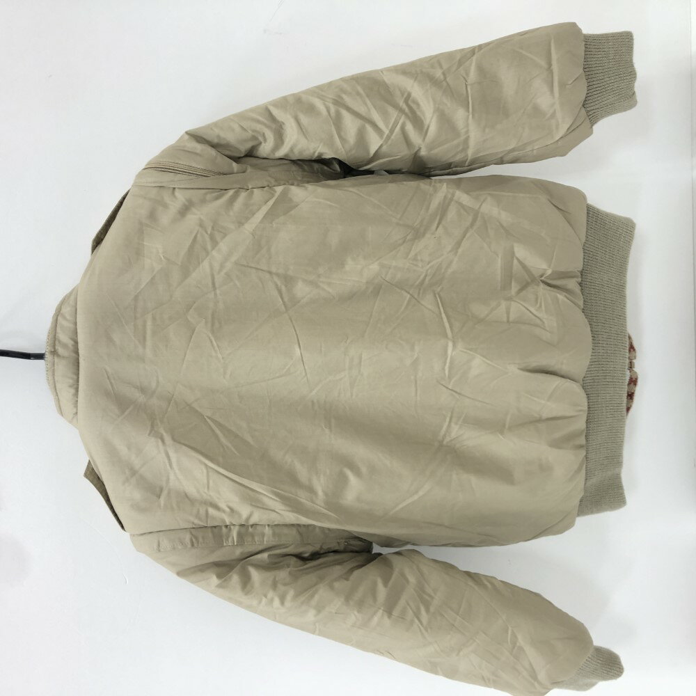 【中古】 AJS リバーシブルジャケット Sサイズ ベージュ 総柄 07w19501 【大和店】