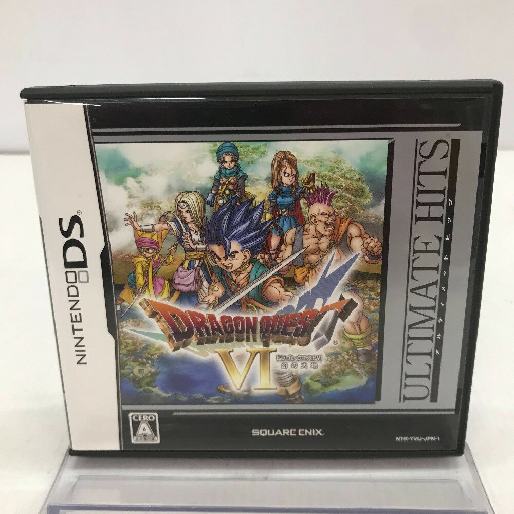 【DS】NINTENDO DSソフト 「ドラゴンクエスト6 幻の大地」ケース/説明書あり *起動のみ確認済* ◎中古品◎ 05w09087T 【館林店】