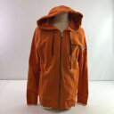 04w3085∞※【中古】 MOOSE KNUCKLES ムースナックルズ ZIP UP パーカー 20IU-M30MS604ET オレンジ サイズM コットン...