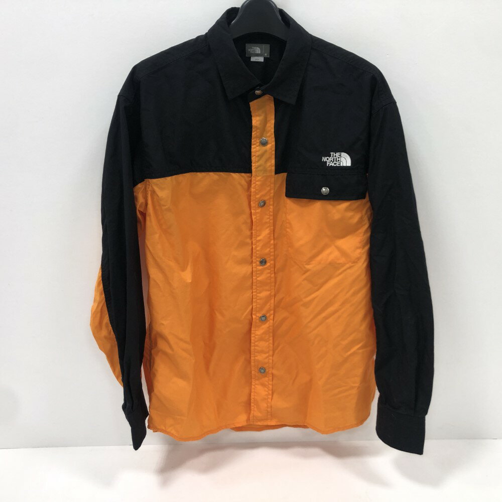 【中古】 THE NORTH FACE ノースフェイス ナイロンシャツ NR11961 オレンジ 橙 サイズ M 07w17918 【大和店】
