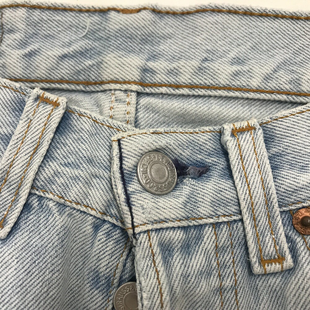 【中古】 リーバイス Levi's 501 90‘s　ボタンフライ デニム ジーンズ USA製 メンズ 28インチ ボタン裏刻印552 デニムパンツ 02w11568 【牛久店】