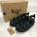 【中古】 ドクターマーチン Dr.Martens Nartilla ナルティラ レースアップ サンダル ブラック 23.0cm UK4 ベトナム製 レディース ...