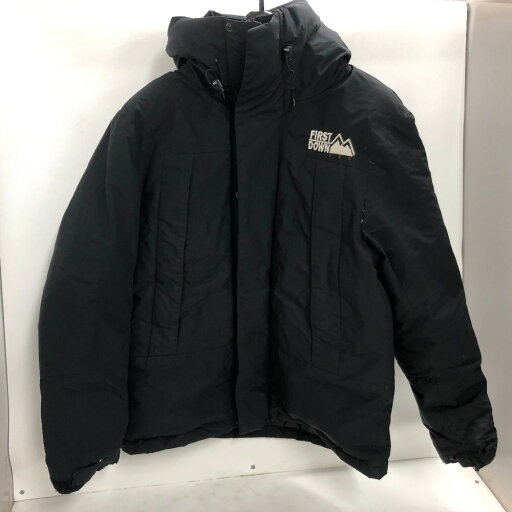【中古】 FIRST DOWN ファーストダウン ブラック 中国製 メンズ ダウンジャケット ポリエステル 184-1512 02w12978 【牛久店】 【中古】 FIRST DOWN ファーストダウン ブラック 中国製 メンズ ダウンジャケット ポリエステル 184-1512 02w12978 【牛久店】