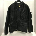 【中古】 UNITED CARR ユナイテッドカー アウター ブラック 黒 サイズL メンズ ナイロンジャケット 99-T-10001 02w12583 【牛...