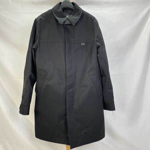 【中古】 コーチ COACH シーズナル マックコート ブラック サイズXS タイ製 メンズ アウター コットン ナイロン 牛革 C0916 01w-362 【結城店】 【中古】 コーチ COACH シーズナル マックコート ブラック サイズXS タイ製 メンズ アウター コットン ナイロン 牛革 C0916 01w-362 【結城店】