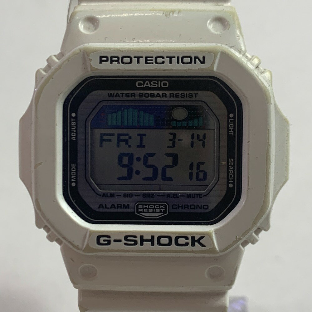 04w3219▽※【中古】G-SHOCK ジーショック ホワイト 白 カシオ Gショック 腕時計 G ...