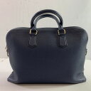04w3229▽※【中古】ルイヴィトン LOUIS VUITTON M41351 ヴィクトール ネイビー トリヨンレザー 2WAYショルダー バッグ ブリーフケ...