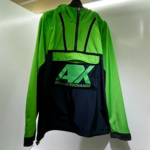 【中古】 アルマーニエクスチェンジ グリーン ナイロンパーカー SIZE M パーカー 06w8844 【三郷店】 【中古】 アルマーニエクスチェンジ グリーン ナイロンパーカー SIZE M パーカー 06w8844 【三郷店】