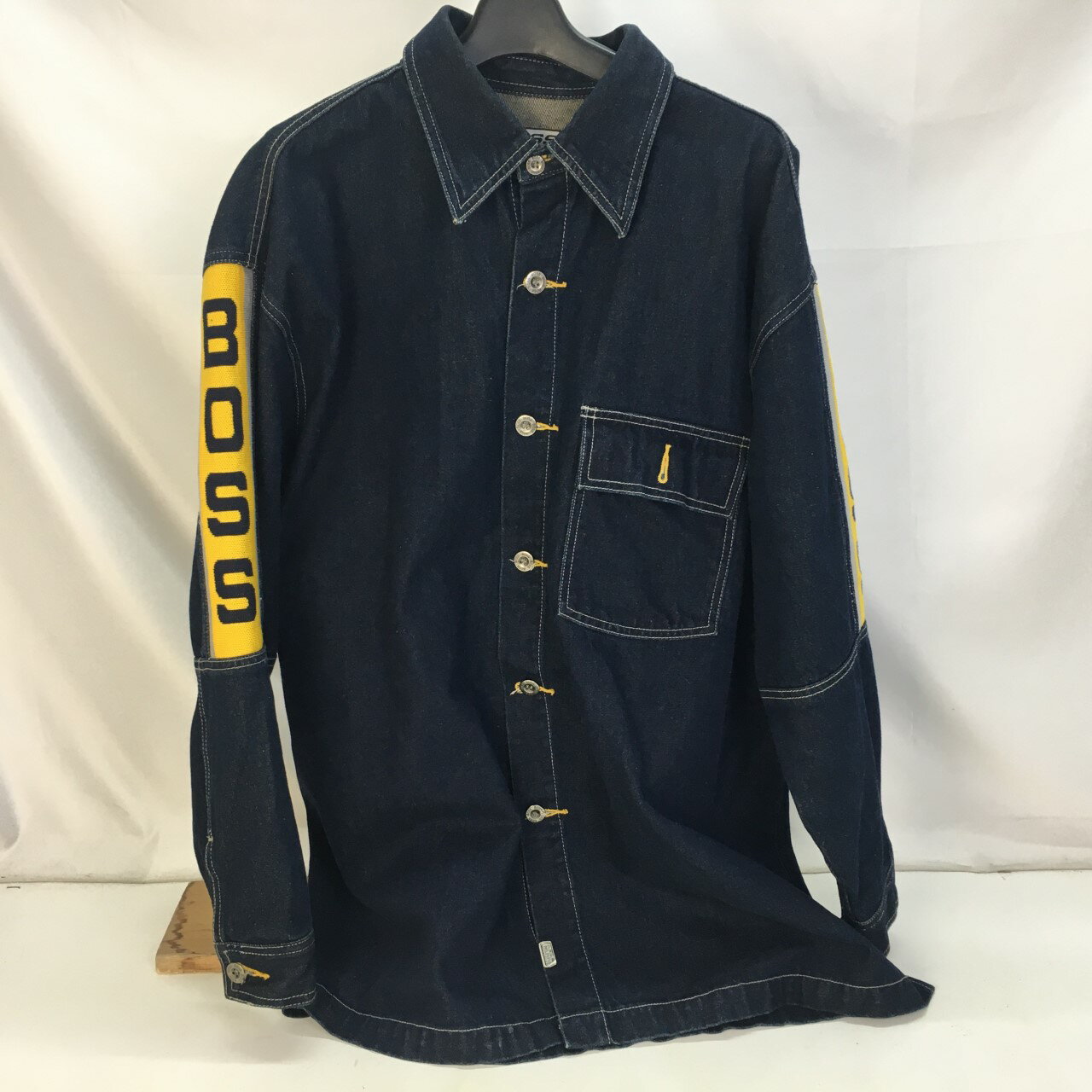 【中古】 BOSS by I.G.DESIGN Gジャン オーバーサイズ デニムジャケット ボスI.G.デザイン サイズXL デニムジャケット 01w-3581 【結城店】