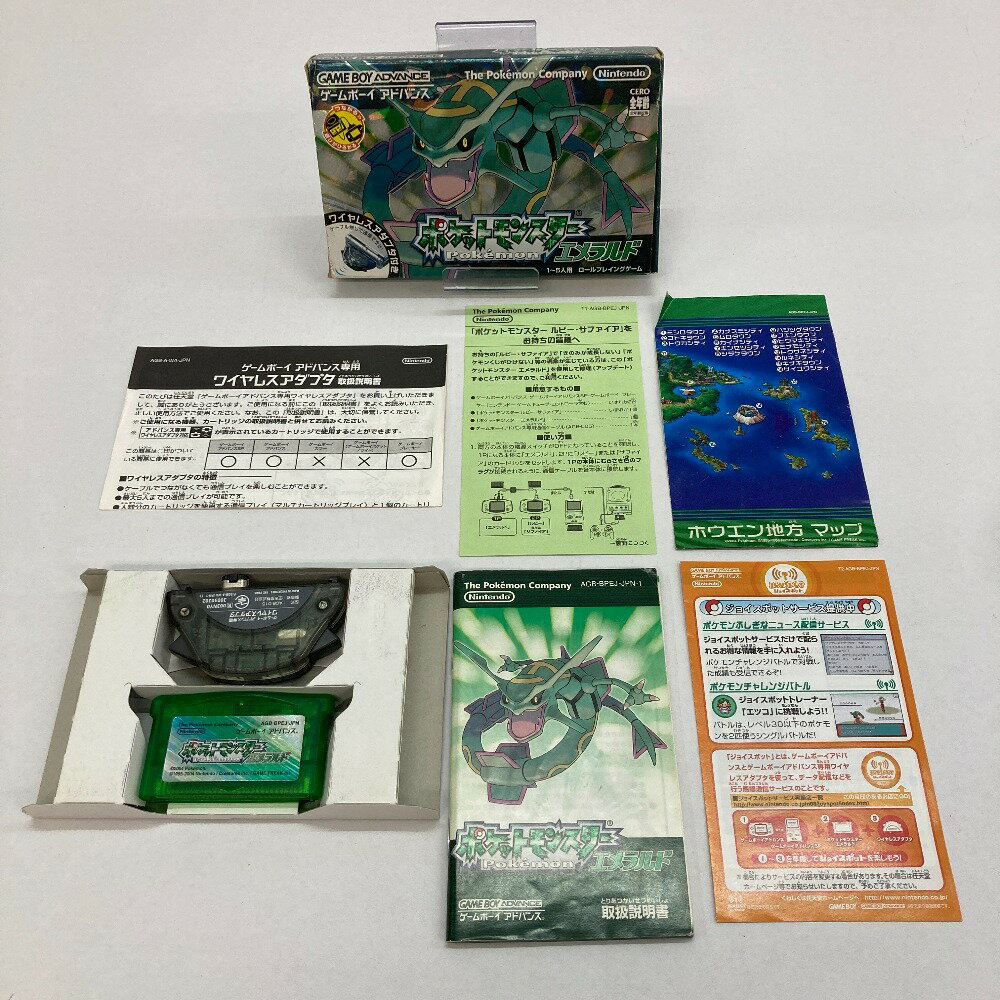楽天市場】ポケットモンスター エメラルド(ゲームボーイ 楽天市場】ポケットモンスター エメラルド(ゲームボーイ