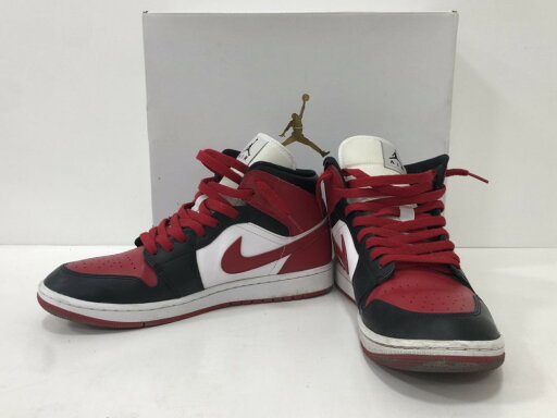 【中古】 Nike WMNS Air Jordan 1 Mid ""Bred Toe"" ナイキ ウィメンズ エアジョーダン1 ミッド ""ブレッド トゥ"" BQ6472-079 ブラック/ホワイト/ジムレッド 28.5cm スニーカー 07w25103 【大和店】 【中古】 Nike WMNS Air Jordan 1 Mid ""Bred Toe"" ナイキ ウィメンズ エアジョーダン1 ミッド ""ブレッド トゥ"" BQ6472-079 ブラック/ホワイト/ジムレッド 28.5cm スニーカー 07w25103 【大和店】
