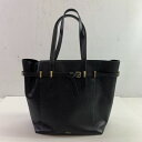 04w3327▽※【中古】フルラ FURLA レザー トートバッグ ビジネスバッグ A4対応 カジュアル 通勤 仕事 ユニセックス ブラック【八王子店】