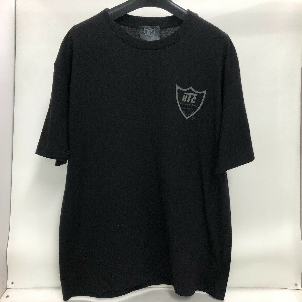 【中古】 エイチティーシー HTC ブラック サイズL ニカラグア製 メンズ 半袖Tシャツ コットン 02w13940 【牛久店】