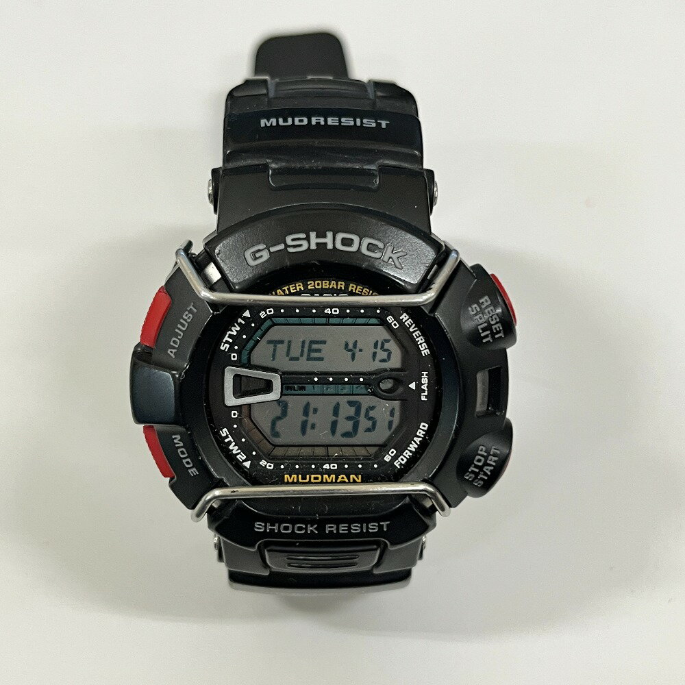 【中古】 カシオ CASIO G-SHOCK G-9000 マッドマン ブラックガード プロテクター カスタム パーツ 可動品 腕時計 06w9562 【三郷店】