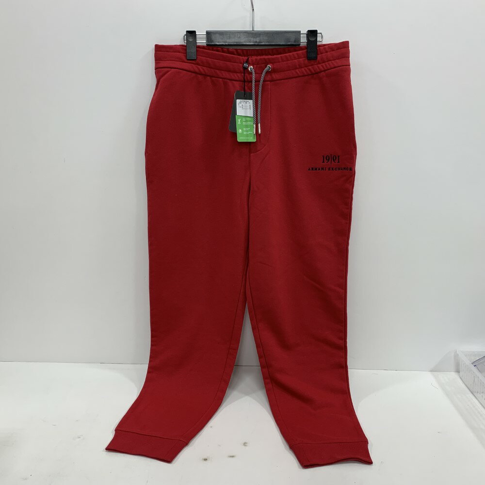 07w3395 EMPORIO ARMANI スウェット レッド エンポリオアルマーニ Mサイズ【中古品】