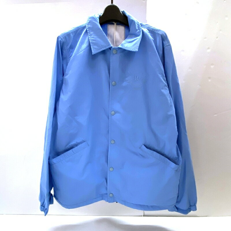 【中古】 Liberaiders リベレイダース OVERDYED COACH JACKET オーバーダイ コーチジャケット Sサイズ 760091903 ブルー 青 メンズ アウター ストリート 03w15474【入間店】