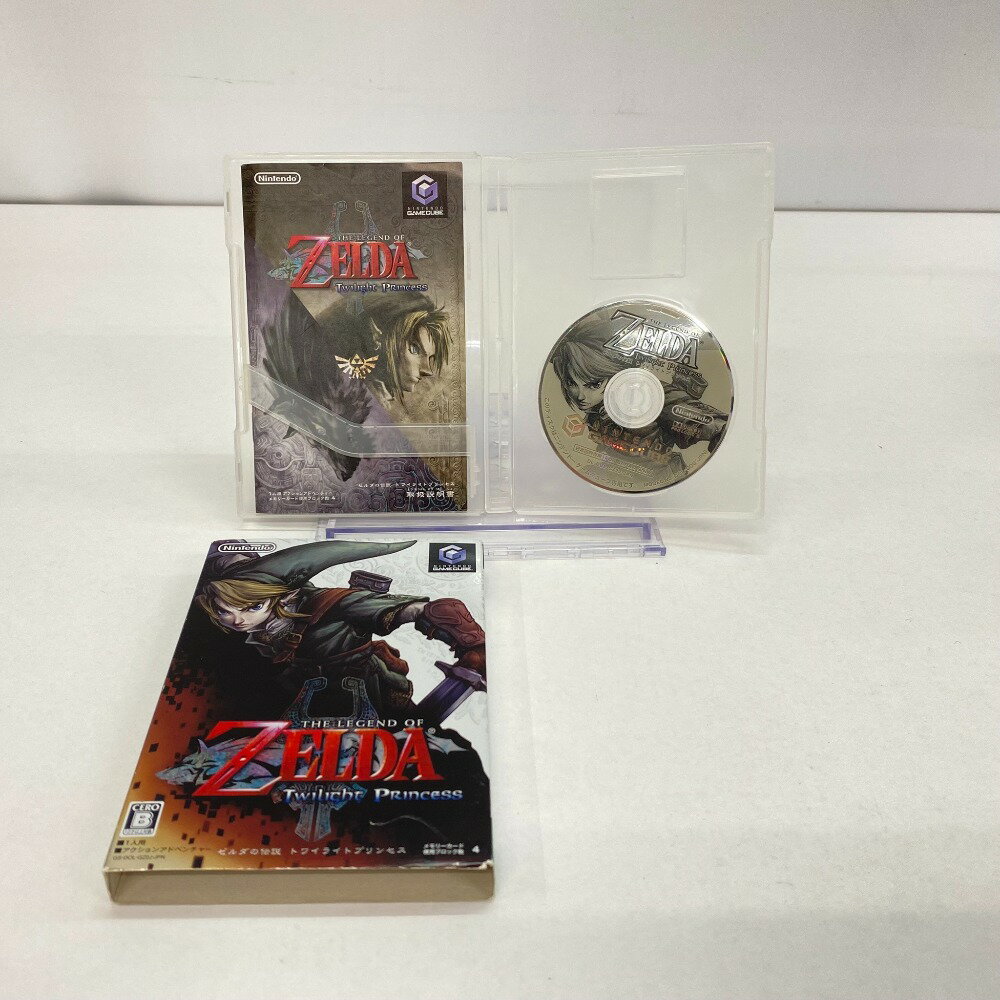【中古】 任天堂 Nintendo ゼルダの伝説　トワイライトプリンセス ゲームソフト ゲームキューブ DOL-GZ2J-JPN 05w11076T 【館林店】