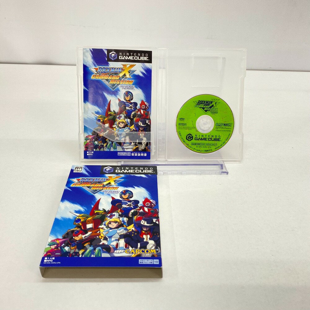 【中古】 CAPCOM ロックマンX　コマンドミッション ゲームソフト ゲームキューブ DOL-GXRJ-JPN 05w11079T 【館林店】