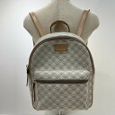 【中古】 ケイトスペード Kate Spade Kate Spade ケイトスペード WKRU5330 リュック・バックパック PVCコーティングキャンバス ホワイト ライトグレー ベージュ リュック・デイパック 06w10100 【三郷店】(4)